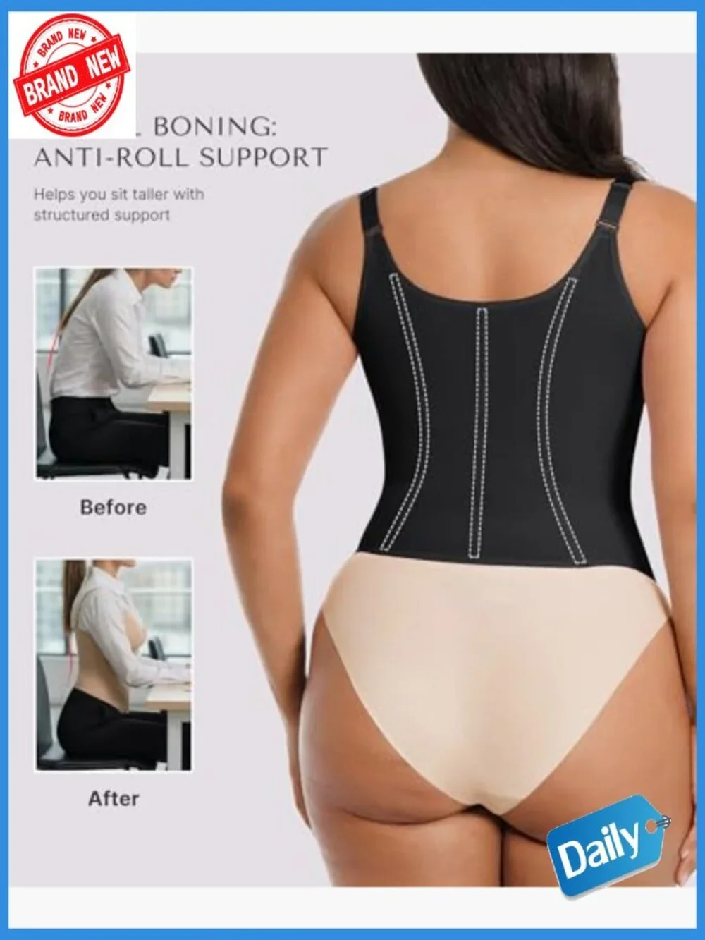 Waist Trainer Corset Top Tummy Control Shapewear Body Shaper Fajas Colombianas